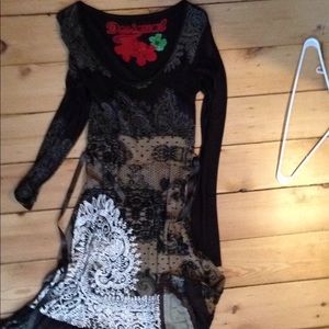 Desigual long sleeved dress